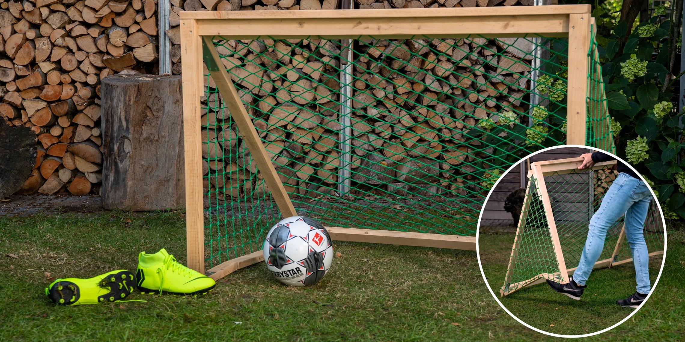 Projet construire une cage de foot dans votre jardin