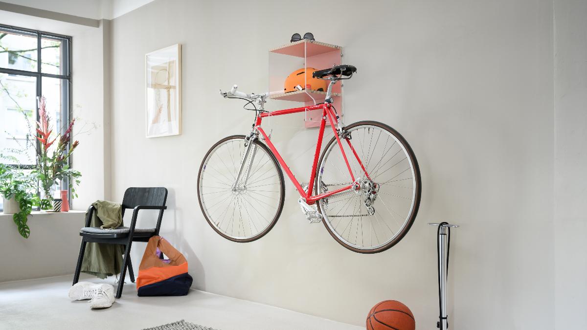 Fahrradhalter für die Wand selber bauen: DIY-Anleitung