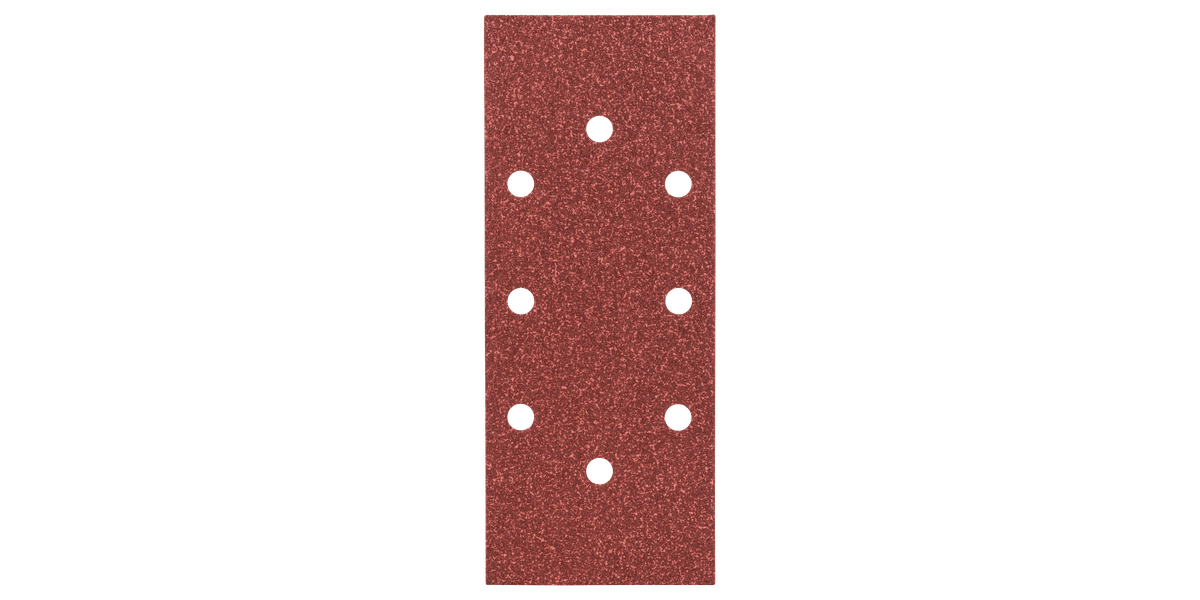 Bosch Schleifblatt für Schwingschleifer verschiedene Materialien, 10 Stück, 115 x 230 mm, Körnung 40 