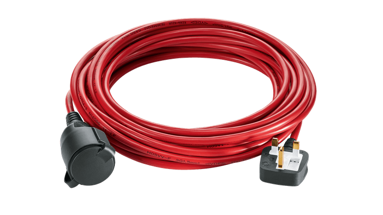 Extension cable corded lawnmower (10 meters)