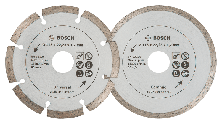 Diamond Cutting Disc for Tiles and Construction Material | Bosch DIY