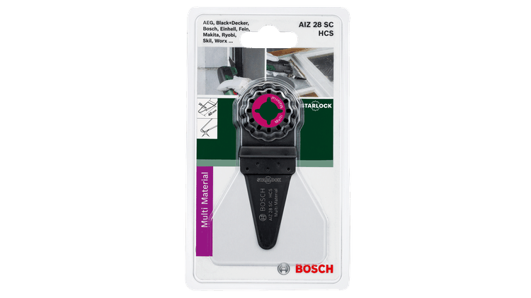 BOSCH AIZ 28 SC HCS STARLOCK Multi Matériau Easy Cut Outils Multifonction Lame Origine