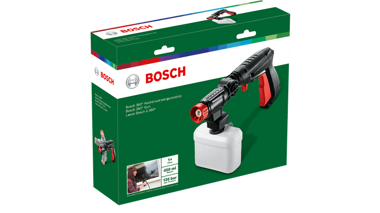 Pistol în unghi de 360° Bosch