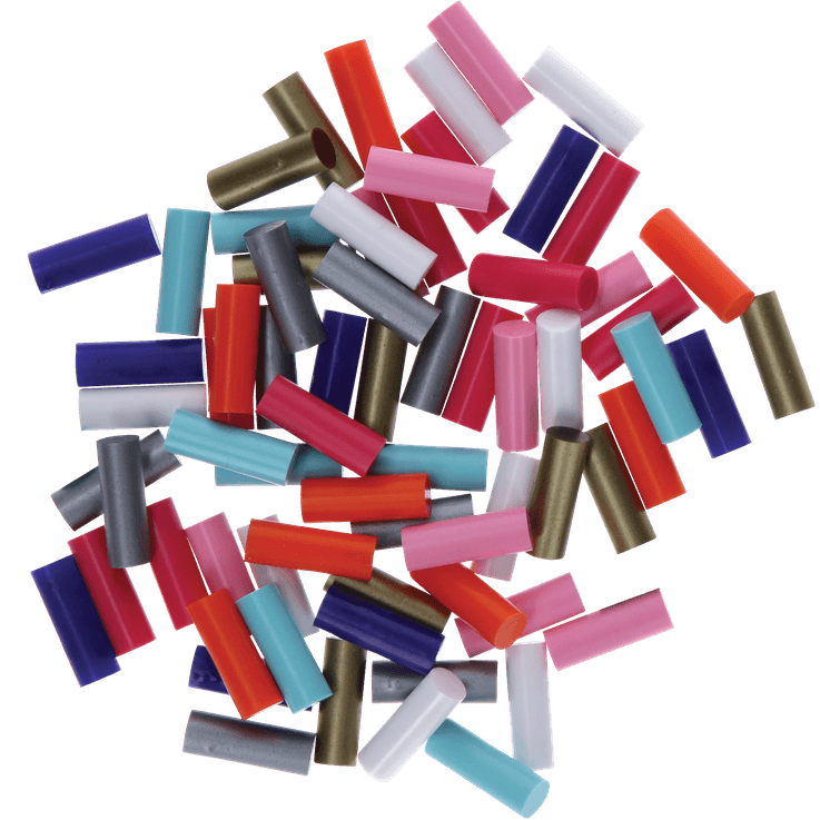 Клейові стрижні Colour Mix, 8 кольорів